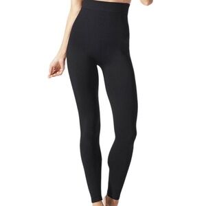 Blanqi Everyday High Waist Postpartum Nursing Support Leggings in Black
